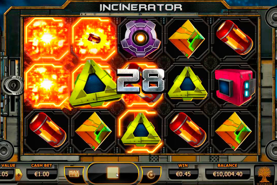 игровой автомат Incinerator