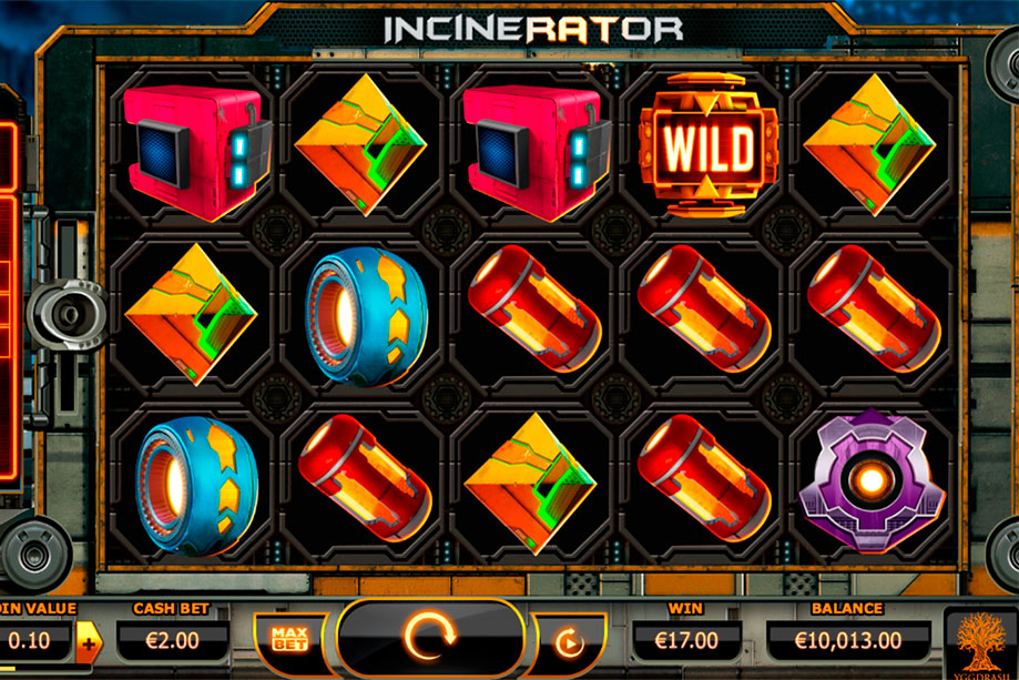 игровой автомат онлайн Incinerator