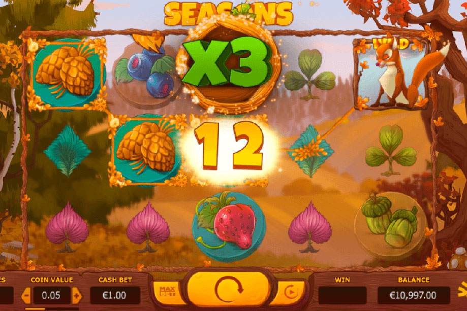 игровой слот Seasons